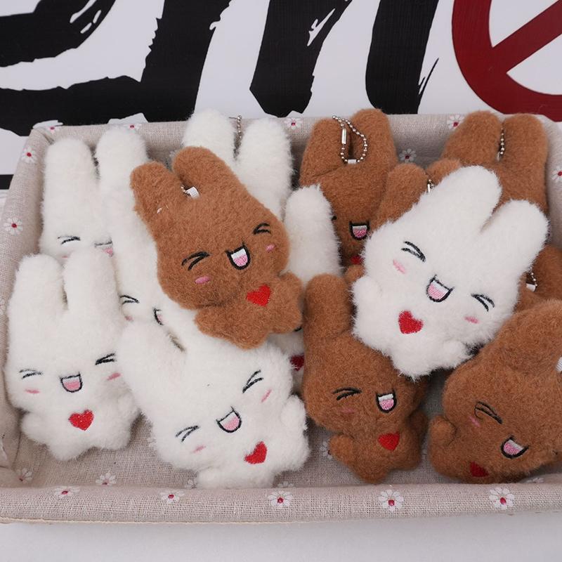 Cute Cartoon Love Rabbit Plush Keychain Creative Dolls Toys Pendant Kawaii Backpack Pendant Decoration Accessories Gifts
Cute Cartoon Love Rabbit Plush Keychain Creative Dolls Toys Pendant Kawaii Backpack Pendant Decoration Accessories Gifts