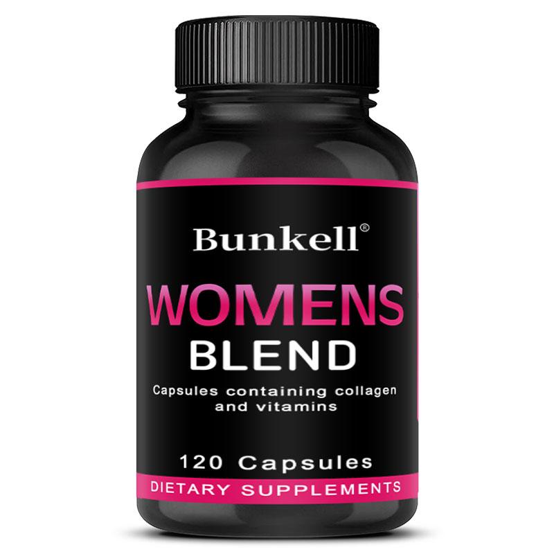 Womens Blend Capsules Containing Collagen And Vitamins, 120 Capsules Per Bottle 120 Capsules
Womens Blend Capsules Containing Collagen And Vitamins, 120 Capsules Per Bottle 120 Capsules