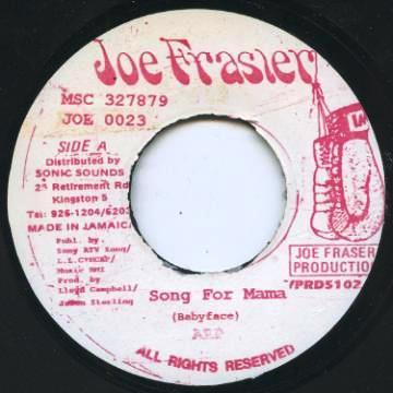 7inch Record A.R.P. - Song For Mama MSC327879 Joe Frasier Jamaica Reggae, Ska & Dub Used
7inch Record A.R.P. - Song For Mama MSC327879 Joe Frasier Jamaica Reggae, Ska & Dub Used