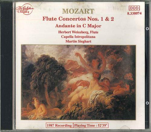 CD МАРТИН ЗИГХАРТ - Концерты Моцарта для флейты № 1 и 2 8330074 GOLDEN CLASSICS Не Япония Классика Б/У
CD МАРТИН ЗИГХАРТ - Концерты Моцарта для флейты № 1 и 2 8330074 GOLDEN CLASSICS Не Япония Классика Б/У