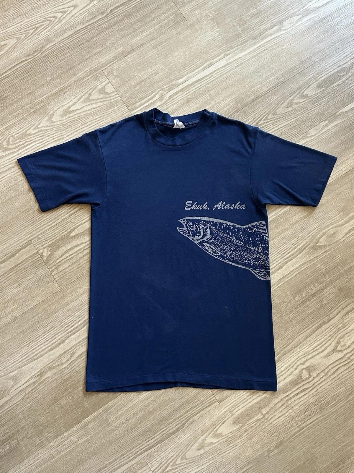 Vintage Ekuk Alaska Fish T Shirt Men’s Small Navy Blue Nature 90’s USA 2XL
Vintage Ekuk Alaska Fish T Shirt Men’s Small Navy Blue Nature 90’s USA 2XL