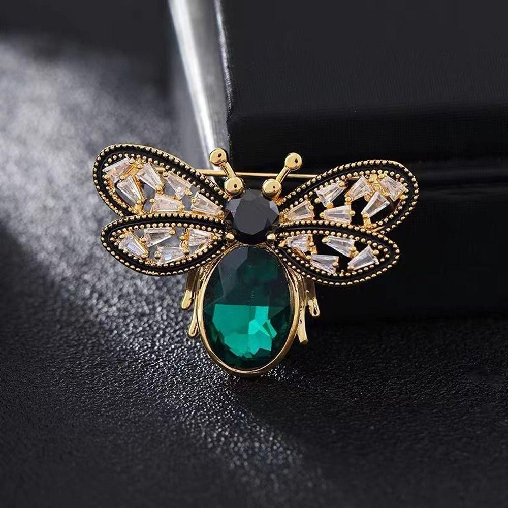 Corsage Zinc Zinc Alloy Zircon Insect Pin Bee Clothing Accessory Vintage Brooch Fashion Jewelry Women Brooch зелёный
Corsage Zinc Zinc Alloy Zircon Insect Pin Bee Clothing Accessory Vintage Brooch Fashion Jewelry Women Brooch зелёный