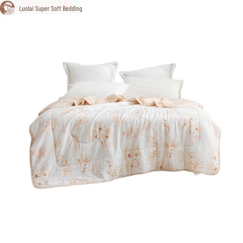 Luolai Floral Memory Anti-mite Antibacterial Summer Quilt
Luolai Floral Memory Anti-mite Antibacterial Summer Quilt