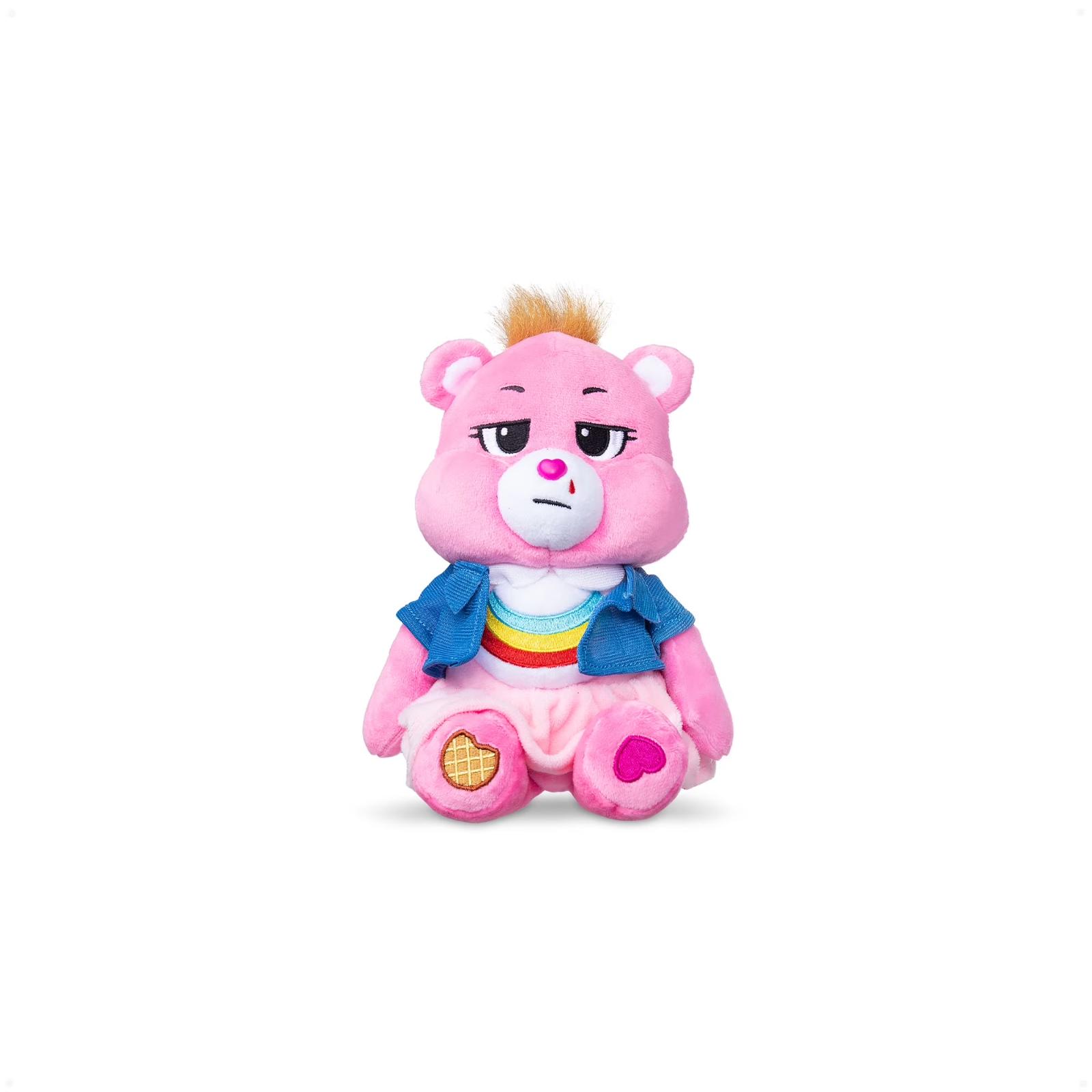 Soft Plush Cartoon Bear Stuffed Toy Rainbow Pattern Design with Denim Style Vest for Kids Collectible Gift and Home Decoration One Size
Soft Plush Cartoon Bear Stuffed Toy Rainbow Pattern Design with Denim Style Vest for Kids Collectible Gift and Home Decoration One Size