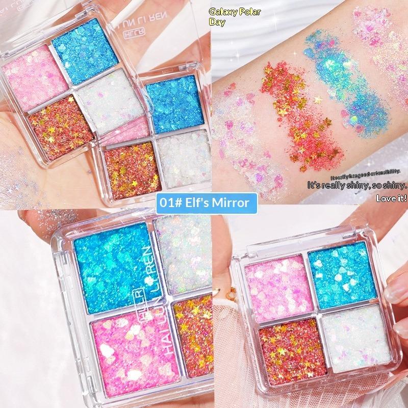 Children s Day Large Sequins Four-color Children s Eyeshadow Party Dance Stage Makeup Fine Sequins 4-color Eyeshadow Disc
Children s Day Large Sequins Four-color Children s Eyeshadow Party Dance Stage Makeup Fine Sequins 4-color Eyeshadow Disc
