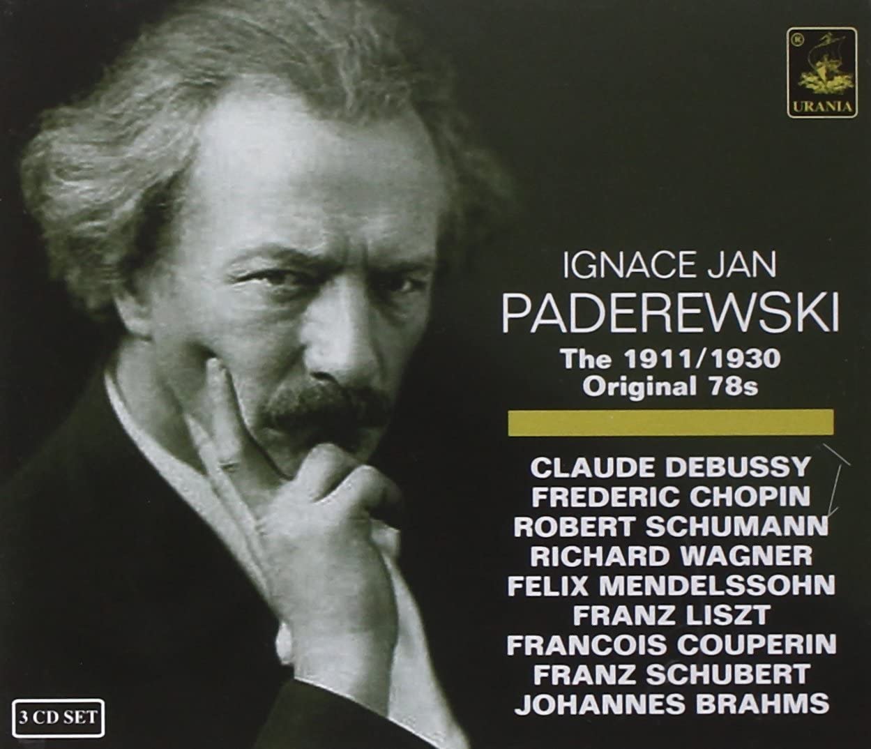 CD JGNACE JAN PADERWSKI; VA - Jgnace Jan Paderewski The 1911/1930 URN22367 Japan Music Others Used
CD JGNACE JAN PADERWSKI; VA - Jgnace Jan Paderewski The 1911/1930 URN22367 Japan Music Others Used