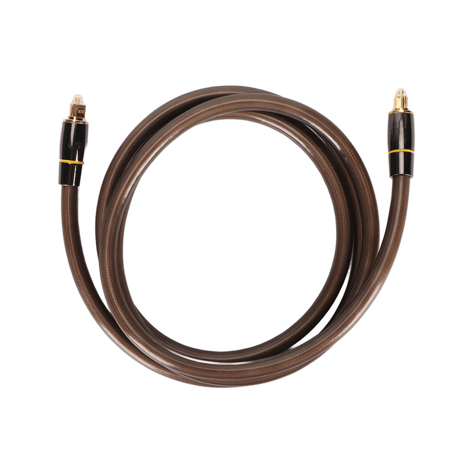 Digital Optical Sound Cable Professional Plug and Play Optical Sound Cable for Speakers Home Theater System
Digital Optical Sound Cable Professional Plug and Play Optical Sound Cable for Speakers Home Theater System