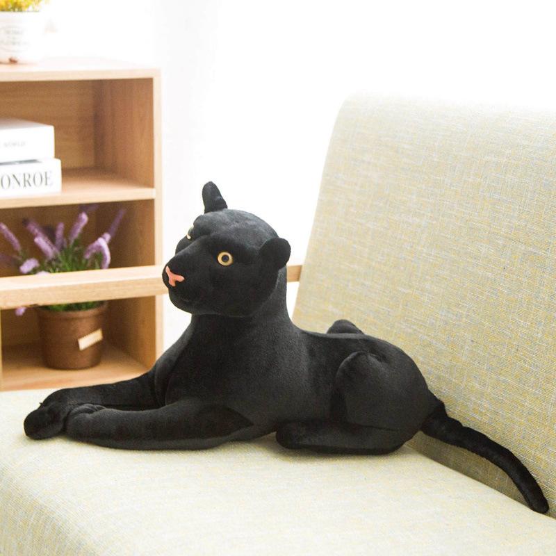 Трансграничная кукла Черная Пантера Плюшевая игрушка Имитация игрушки Вечеринка Кукла леопарда Тряпичная кукла Девочка Подарок на день рождения 30cm(0.16kg)