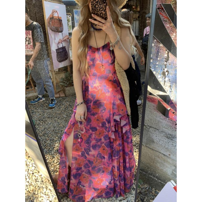 Женское облегающее платье с цветочным принтом, разрезом и оборками на талии, летнее утягивающее платье XXL
Женское облегающее платье с цветочным принтом, разрезом и оборками на талии, летнее утягивающее платье XXL