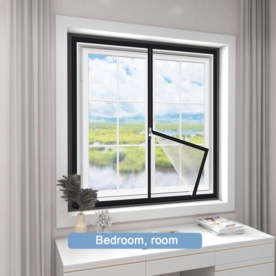 Window Screen Replacement Kit Mosquito-proof Fastener Tape Design Easy to Install Universal Fit DIY Adjustable Mesh Window Screen 100x150cm
Window Screen Replacement Kit Mosquito-proof Fastener Tape Design Easy to Install Universal Fit DIY Adjustable Mesh Window Screen 100x150cm