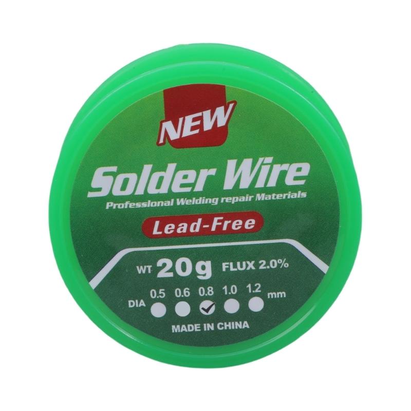 Leadfree Conductive Soldering Wire with Strong Flows Characteristics for Efficient Use in Various Soldering Applications
Leadfree Conductive Soldering Wire with Strong Flows Characteristics for Efficient Use in Various Soldering Applications