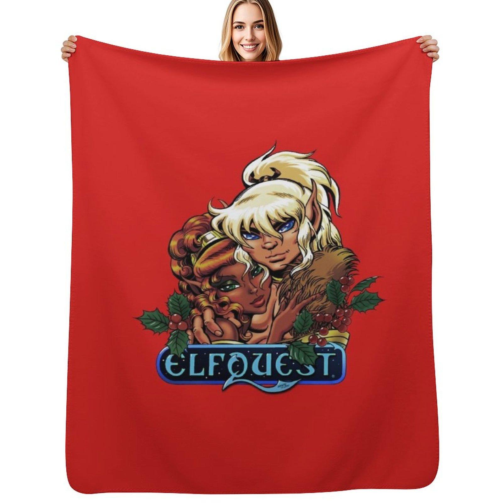 ElfQuest Questmas Throw Blanket Spring Fall Cozy Throw Blanket for Couch 102x76cm(40x30in)
ElfQuest Questmas Throw Blanket Spring Fall Cozy Throw Blanket for Couch 102x76cm(40x30in)