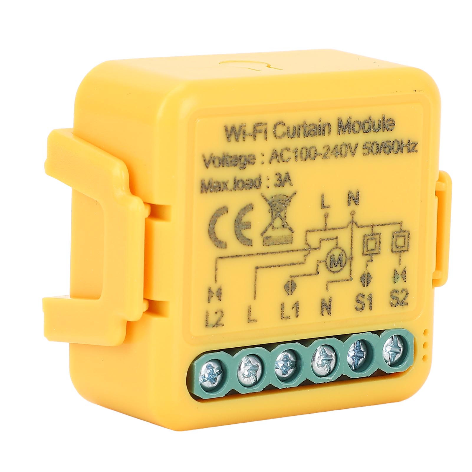 WiFi Curtain Module Switch APP Control Timer Function Electric Curtain Roller Shutter Control Switch
WiFi Curtain Module Switch APP Control Timer Function Electric Curtain Roller Shutter Control Switch