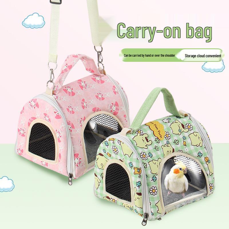 Дышащая сумка-переноска через плечо для попугая и питомца на лето 2 Cushions Small (no nest)
Дышащая сумка-переноска через плечо для попугая и питомца на лето 2 Cushions Small (no nest)