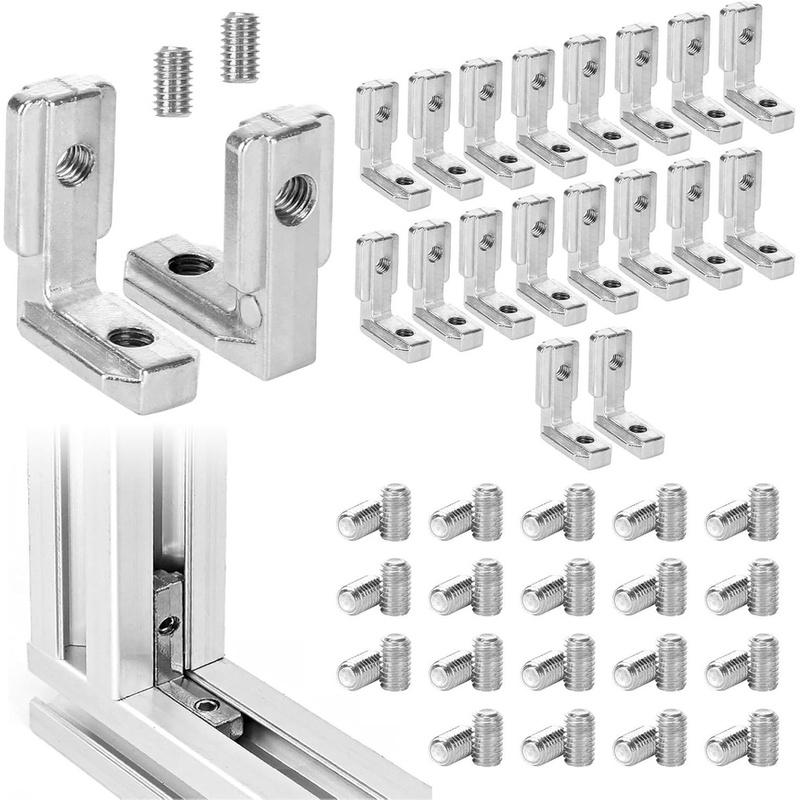 For DIY Projects Silver T Slot Bracket Zinc Alloy Internal Corner Bracket T-slot Compatible Zinc Alloy Material
For DIY Projects Silver T Slot Bracket Zinc Alloy Internal Corner Bracket T-slot Compatible Zinc Alloy Material