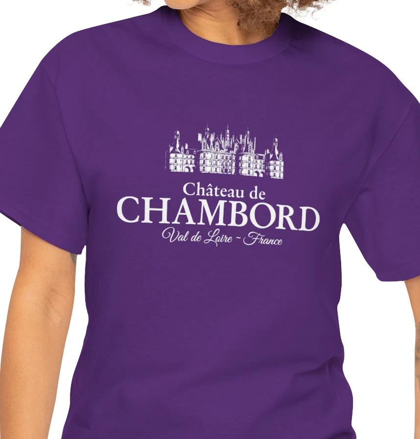 Château de Chambord Val de Loire Francia Maglietta S
Château de Chambord Val de Loire Francia Maglietta S