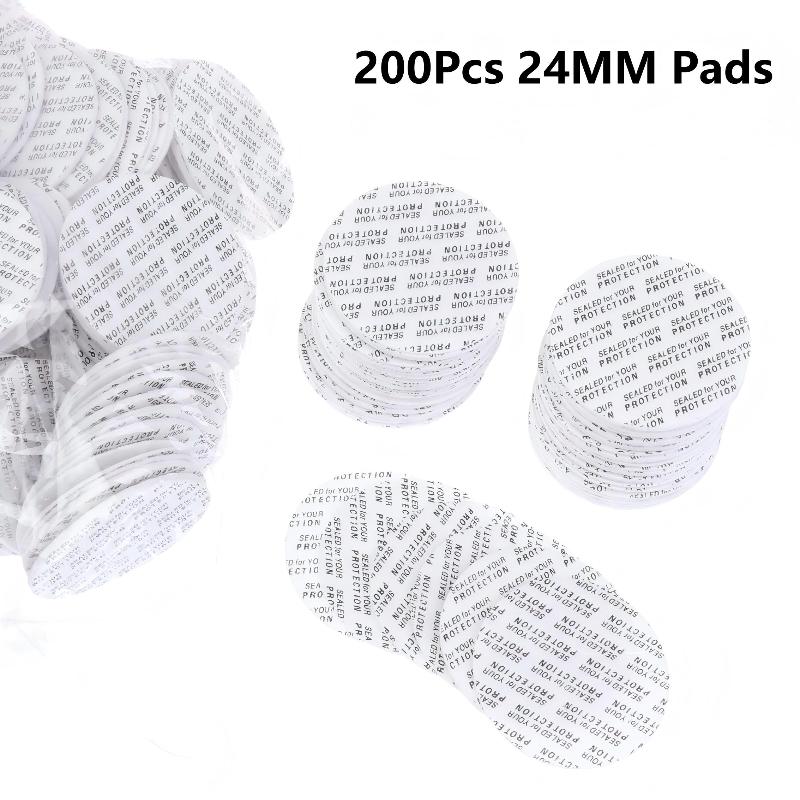 200Pcs/Bag 17/22/24/26/27/30/34/43Mm Pressure Sensitive Ps Foam Cap Seals Liners Self-Adhesive Tamper Resistant Seals Liner 24MM
200Pcs/Bag 17/22/24/26/27/30/34/43Mm Pressure Sensitive Ps Foam Cap Seals Liners Self-Adhesive Tamper Resistant Seals Liner 24MM
