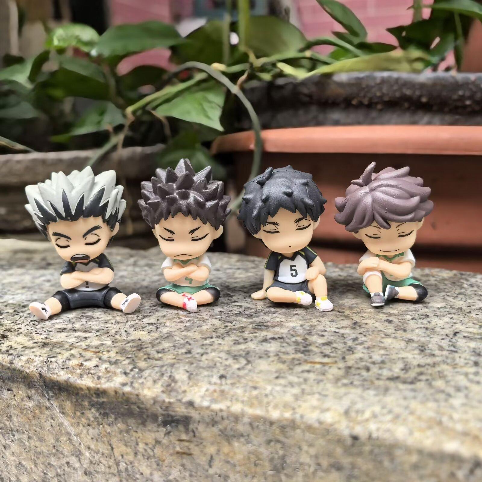 4 шт. Аніме Haikyuu Hinata Shoyo Tobio Kageyama ПВХ фігурка Колекційна іграшка Type C No Box
4 шт. Аніме Haikyuu Hinata Shoyo Tobio Kageyama ПВХ фігурка Колекційна іграшка Type C No Box