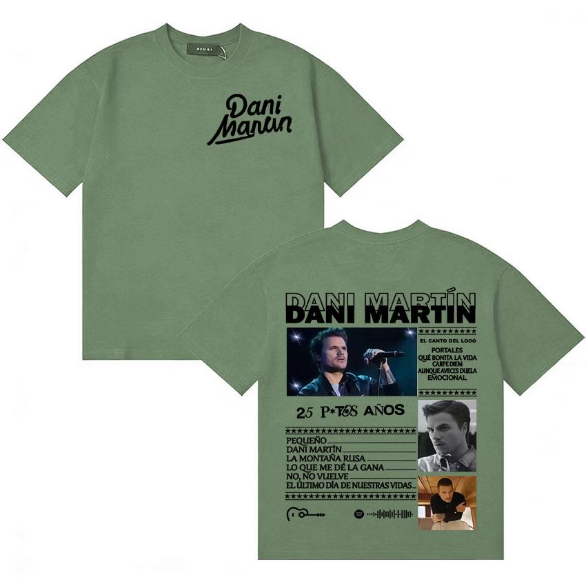 Rapper Dani Martin Lo Que Me De La Gana High Quality Short Sleeve T Shirt Unisex Women Casual Clothing Oversized Tshirt Teenagers 4XL
Rapper Dani Martin Lo Que Me De La Gana High Quality Short Sleeve T Shirt Unisex Women Casual Clothing Oversized Tshirt Teenagers 4XL