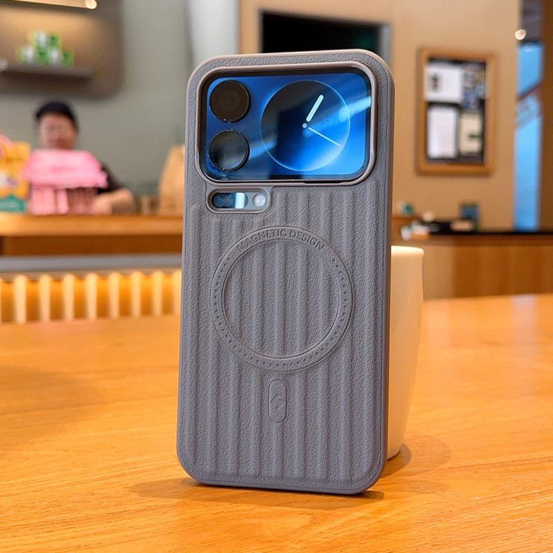 Magnetic Lychee Texture Case for Xiaomi 17Pro Max: Drop & Scratch-proof. Xiaomi 15 Ultra
Magnetic Lychee Texture Case for Xiaomi 17Pro Max: Drop & Scratch-proof. Xiaomi 15 Ultra