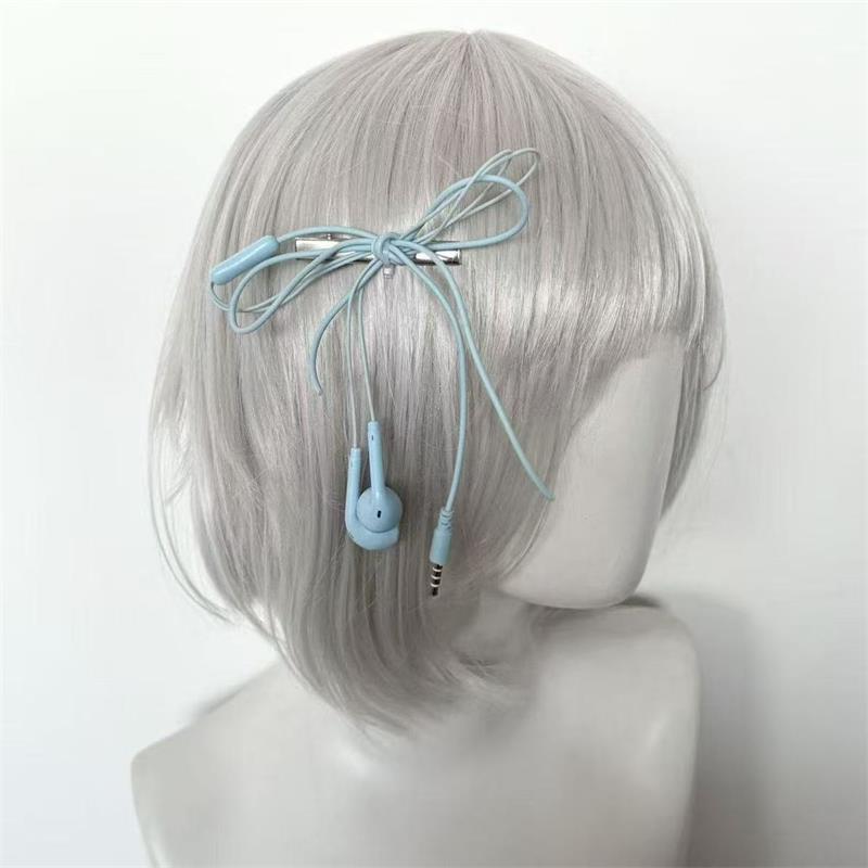 Circular Hole Interface Wired Headphone Hair Clip Hair Accessory Non Earphones Hair Pin 1PC
Circular Hole Interface Wired Headphone Hair Clip Hair Accessory Non Earphones Hair Pin 1PC