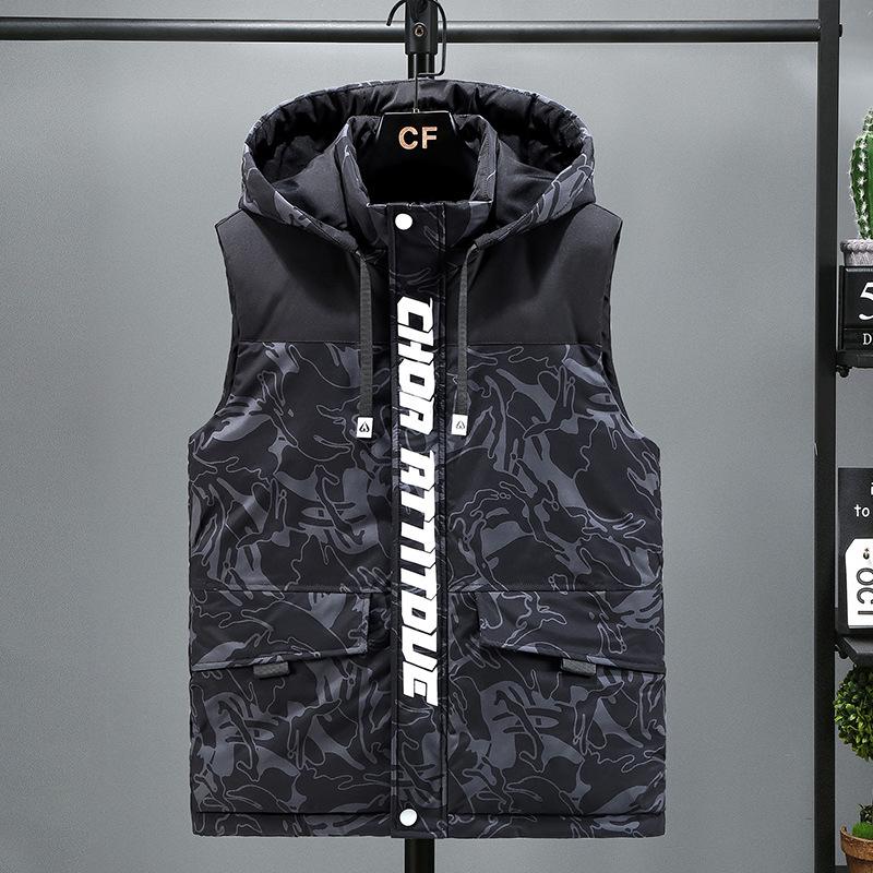 2026 Men s Trendy Camouflage Cotton Vest - Warm, Casual, Sleeveless, Plus Size Youth Jacket. 3XL чорний
2026 Men s Trendy Camouflage Cotton Vest - Warm, Casual, Sleeveless, Plus Size Youth Jacket. 3XL чорний