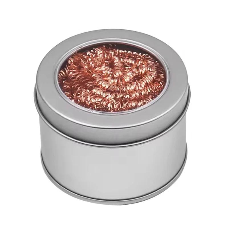 Очищувальна кулька Паяльник для демонтажу сітчастого фільтра Насадка для очищення мідного дроту Куля для очищення мідного дроту Металева коробка для осаду Чиста кулька
Очищувальна кулька Паяльник для демонтажу сітчастого фільтра Насадка для очищення мідного дроту Куля для очищення мідного дроту Металева коробка для осаду Чиста кулька