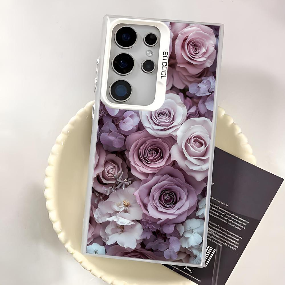 Floral small fresh Phone Case For Samsung S25-S20 plus ultra S23 s21 FE A15 A25 A35 A55 A14 A54 colored silver Cover Samsung A15
Floral small fresh Phone Case For Samsung S25-S20 plus ultra S23 s21 FE A15 A25 A35 A55 A14 A54 colored silver Cover Samsung A15