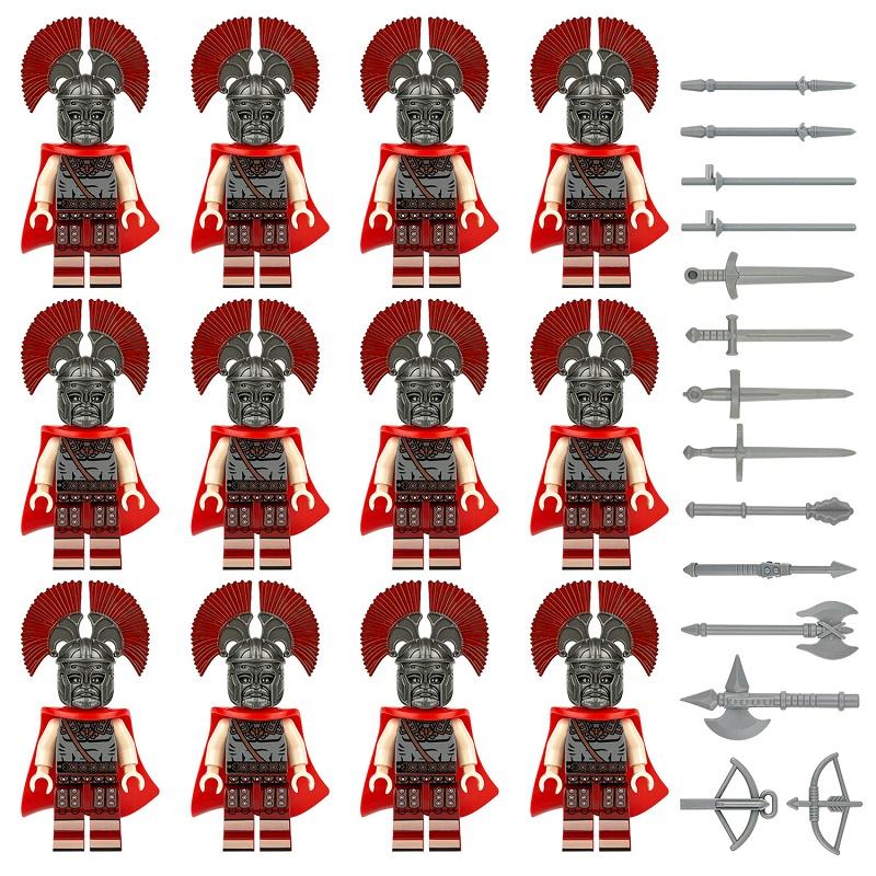 Medieval Roman Spartan Army Weapons Soldiers Mini Figures MOC Accessories Model Building Block Bricks Set Toys Gifts
Medieval Roman Spartan Army Weapons Soldiers Mini Figures MOC Accessories Model Building Block Bricks Set Toys Gifts