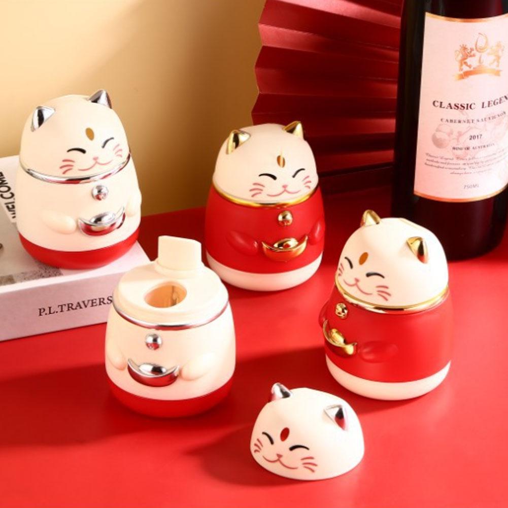 Милый контейнер для зубочисток Lucky Cat, автоматический держатель для зубочисток, аксессуары для дома, настольная зубочистка D L5V2
Милый контейнер для зубочисток Lucky Cat, автоматический держатель для зубочисток, аксессуары для дома, настольная зубочистка D L5V2