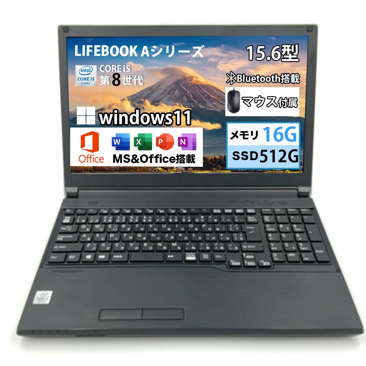 Відновлений Fujitsu LIFEBOOK серії A Windows 8-го покоління Core i5 Microsoft Office 16 ГБ 512 ГБ DVD Цифрова клавіатура Миша в комплекті 512 ГБ Ноутбук, 15,6-дюймовий, чорний
Відновлений Fujitsu LIFEBOOK серії A Windows 8-го покоління Core i5 Microsoft Office 16 ГБ 512 ГБ DVD Цифрова клавіатура Миша в комплекті 512 ГБ Ноутбук, 15,6-дюймовий, чорний