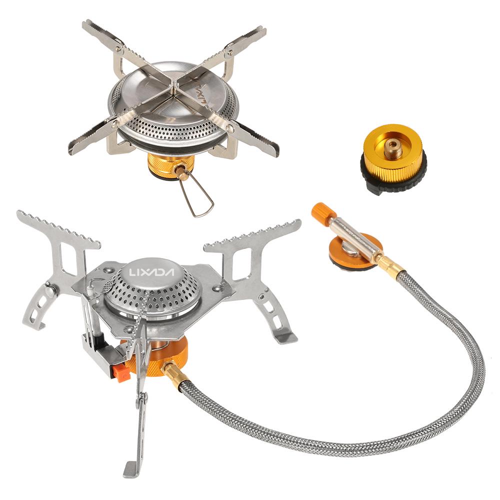 Складная газовая плита для кемпинга Piezo & Manual stove
Складная газовая плита для кемпинга Piezo & Manual stove