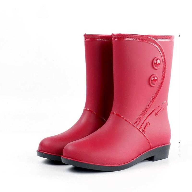 Ladies Fashionable Anti Slip Waterproof Midsole Rain Boots And Rubber Shoes 40 красный
Ladies Fashionable Anti Slip Waterproof Midsole Rain Boots And Rubber Shoes 40 красный
