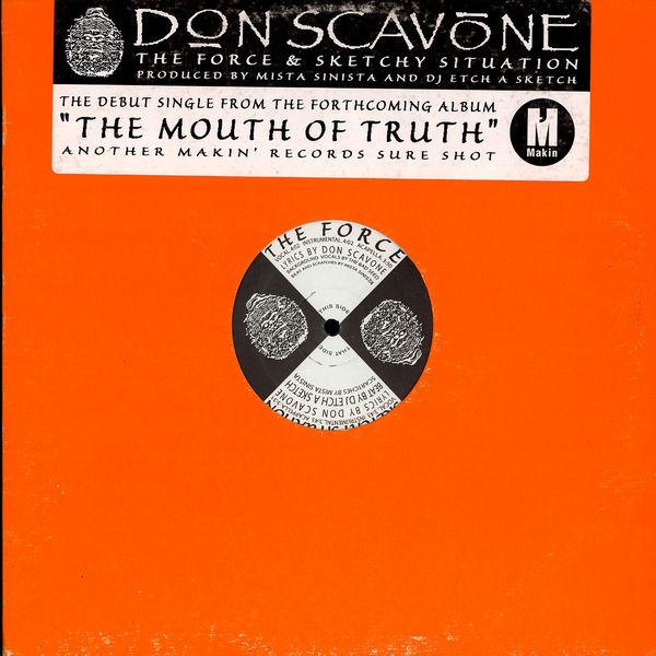 12inch Record DON SCAVONE The Force Sketchy Situation MR005 Makin Records 1998 US Rap HipHopRB Used
12inch Record DON SCAVONE The Force Sketchy Situation MR005 Makin Records 1998 US Rap HipHopRB Used