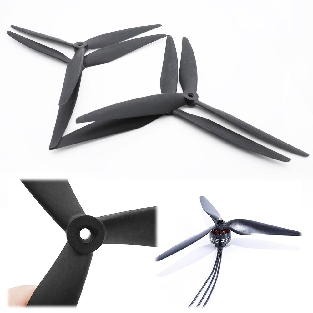 4pcs 1050 10inch 3-Blade Propeller Black Carbon Reinforced Nylon Drone Propeller 3 Blade/Tri-Blade Propeller Prop for FPV Drone
4pcs 1050 10inch 3-Blade Propeller Black Carbon Reinforced Nylon Drone Propeller 3 Blade/Tri-Blade Propeller Prop for FPV Drone