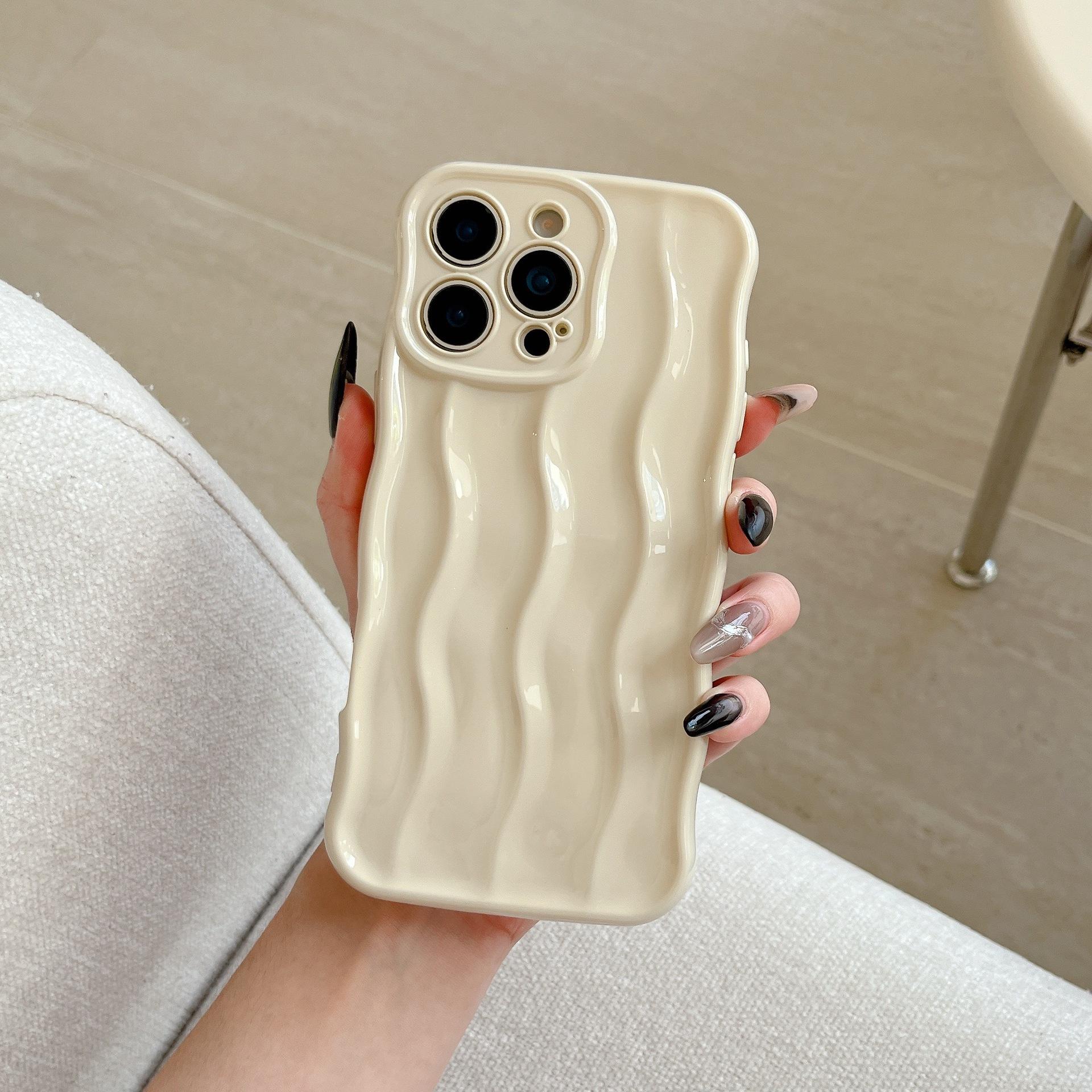 INS High-End Wave Stripe Case for iPhone 17 Pro Max, Apple 16 Solid Color Simple 15/14 17Pro max(without Packagi
INS High-End Wave Stripe Case for iPhone 17 Pro Max, Apple 16 Solid Color Simple 15/14 17Pro max(without Packagi
