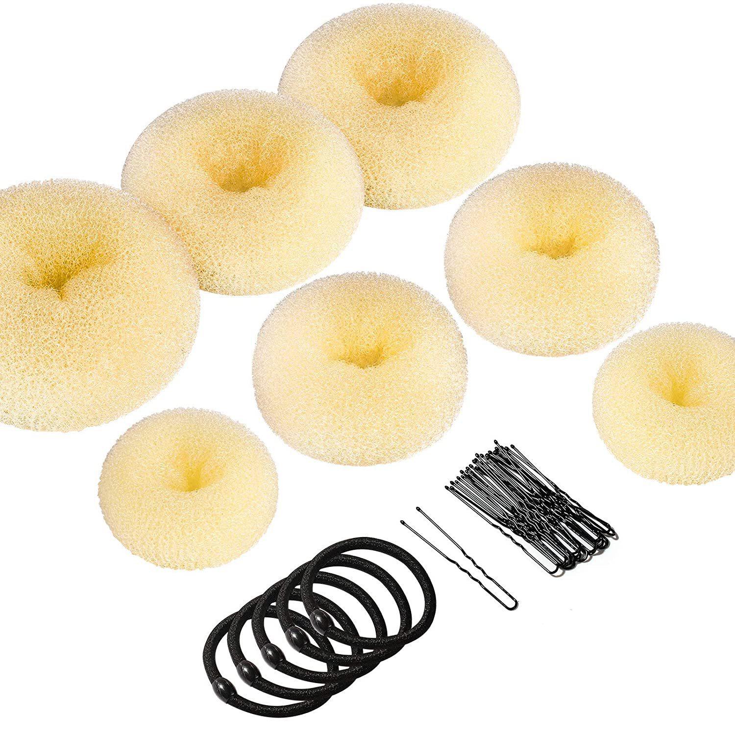 Donut Bun Maker Hair Styling Set – Easy Twist Updo Tool with Hair Ties for Women & Girls
Donut Bun Maker Hair Styling Set – Easy Twist Updo Tool with Hair Ties for Women & Girls
