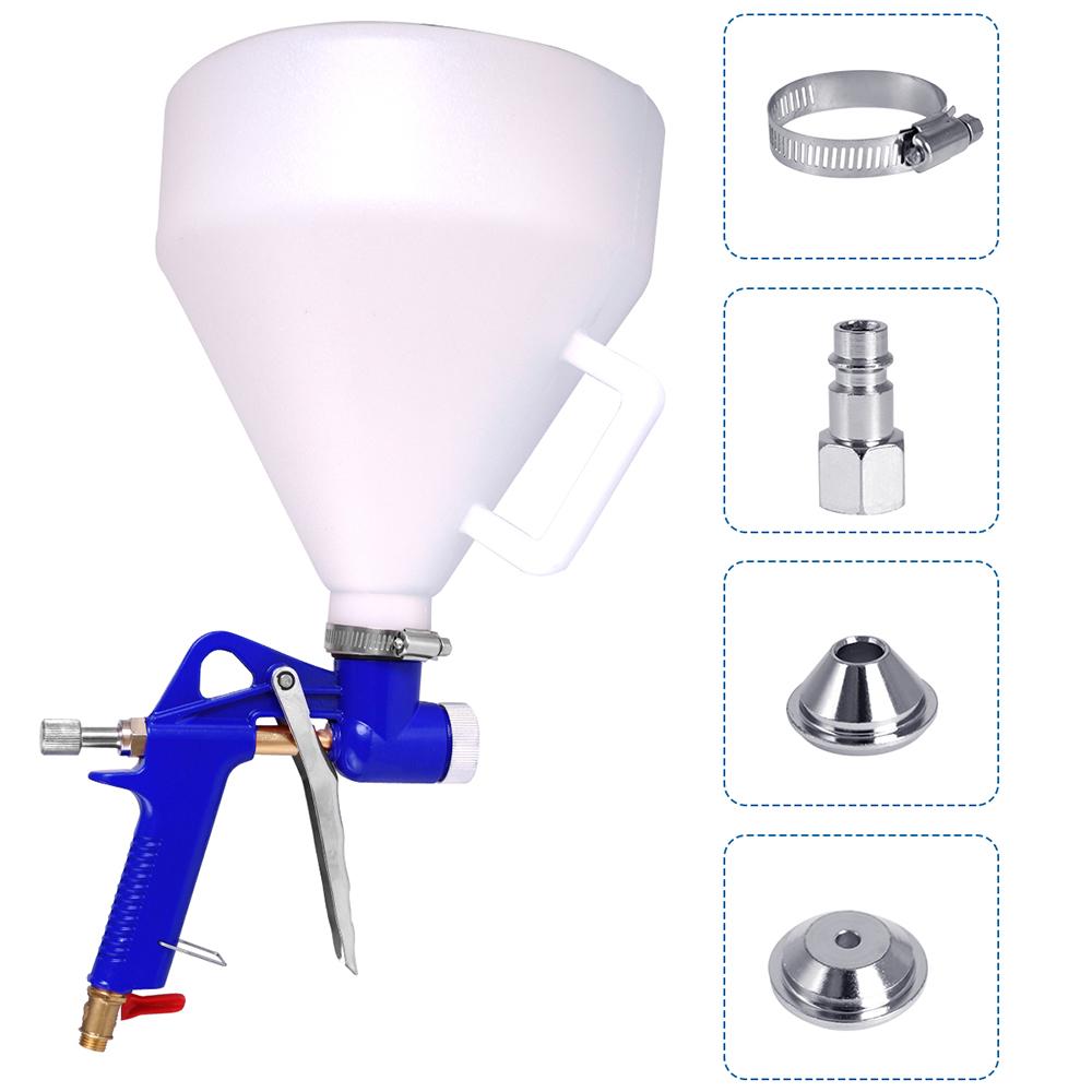 Hair Hopper Spray Gun Paint Texture Tool Drywall Wall Painting Sprayer 1.45 Gallon Hopp With Handle 3 Nozzles синій
Hair Hopper Spray Gun Paint Texture Tool Drywall Wall Painting Sprayer 1.45 Gallon Hopp With Handle 3 Nozzles синій