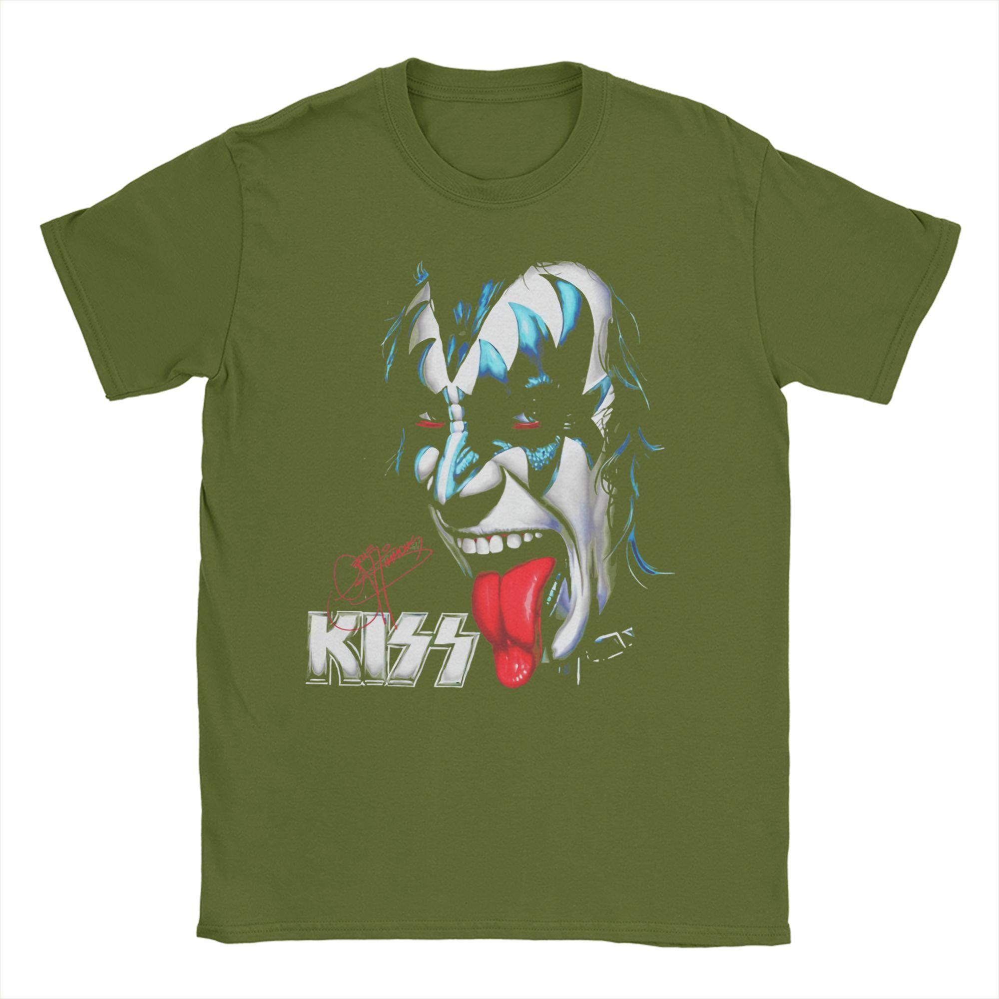 Ace Frehley Spaceman Kiss Band 100% Cotton T Shirt For Male Summer Awesome T Shirts O Neck Novelty Tees Big Size Pattern Tops 4XL
Ace Frehley Spaceman Kiss Band 100% Cotton T Shirt For Male Summer Awesome T Shirts O Neck Novelty Tees Big Size Pattern Tops 4XL