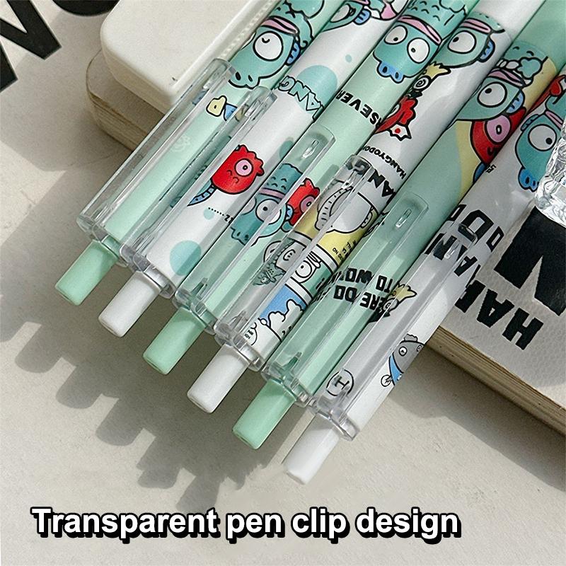 6Pcs/Set Kawaii Sanrio Clownfish Gel Pens Cute 0. 5Mm Black Pen Cartoon School Student Stationery Supplies Gift
6Pcs/Set Kawaii Sanrio Clownfish Gel Pens Cute 0. 5Mm Black Pen Cartoon School Student Stationery Supplies Gift