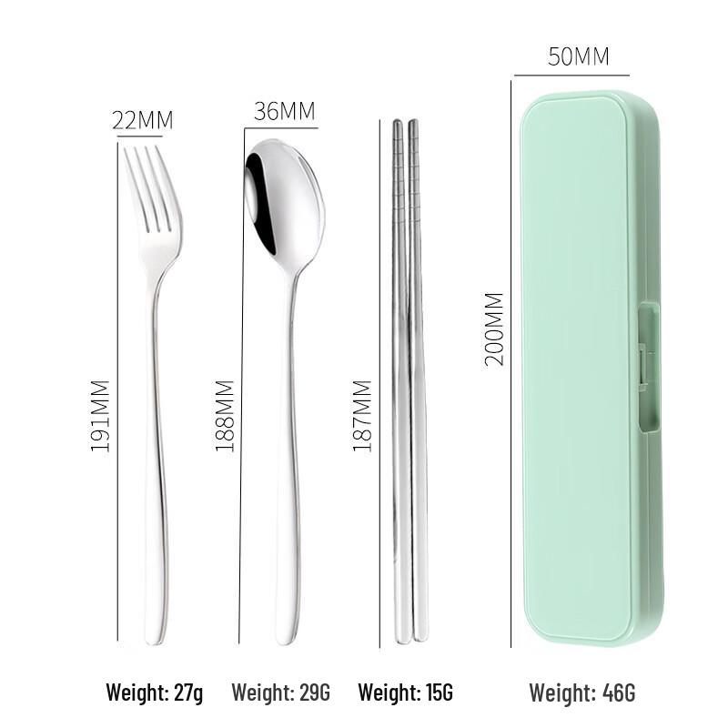 Abay 304 Stainless Steel Portable Cutlery Set
Abay 304 Stainless Steel Portable Cutlery Set