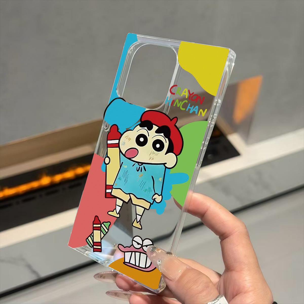Clear Square Back Tube Case Protection For iPhone 16 ProMax 15 Plus 13 11 14 Pro Max 12 Anti-Oxygen,Shin-chan Poster Pattern Casing iphone 11 ProMax
Clear Square Back Tube Case Protection For iPhone 16 ProMax 15 Plus 13 11 14 Pro Max 12 Anti-Oxygen,Shin-chan Poster Pattern Casing iphone 11 ProMax
