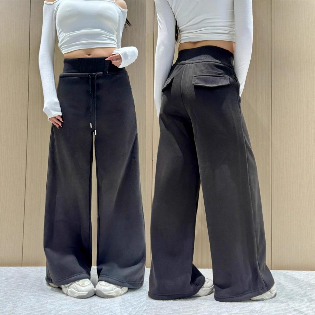 Women s Black High-Waisted Wide-Leg Sweatpants - 2025 Autumn/Winter Casual Slimming Loose Fit L (135-160 lbs)
Women s Black High-Waisted Wide-Leg Sweatpants - 2025 Autumn/Winter Casual Slimming Loose Fit L (135-160 lbs)
