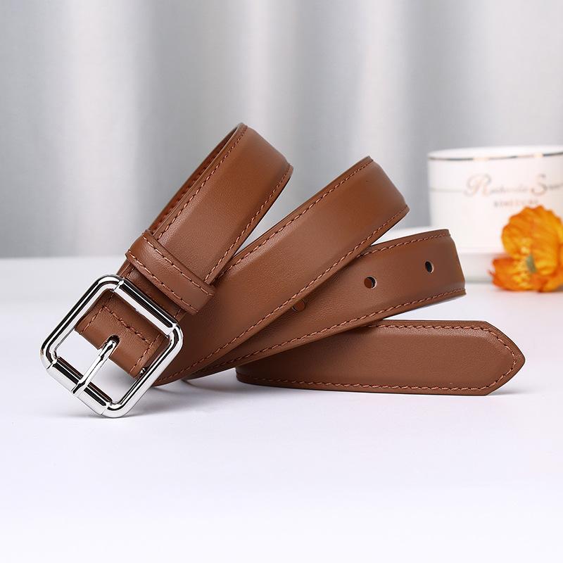 2.4Cm Leather Belt Women S Fashion Trend Versatile First Layer Cowhide Casual Pants Belt College Style Thin Belt Women 105cm
2.4Cm Leather Belt Women S Fashion Trend Versatile First Layer Cowhide Casual Pants Belt College Style Thin Belt Women 105cm