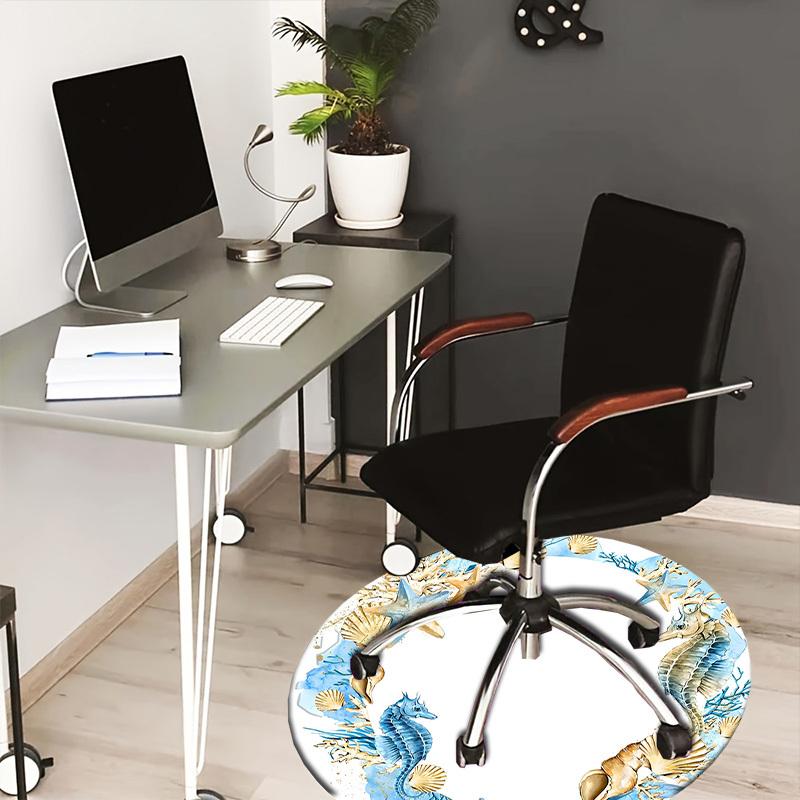 1pc Office Carpet Chair Mats Seashell Starfish Coral Frame Perfect for Decorating Office Chairss, Or Bedrooms.YDT454 80cm by 80cm
1pc Office Carpet Chair Mats Seashell Starfish Coral Frame Perfect for Decorating Office Chairss, Or Bedrooms.YDT454 80cm by 80cm