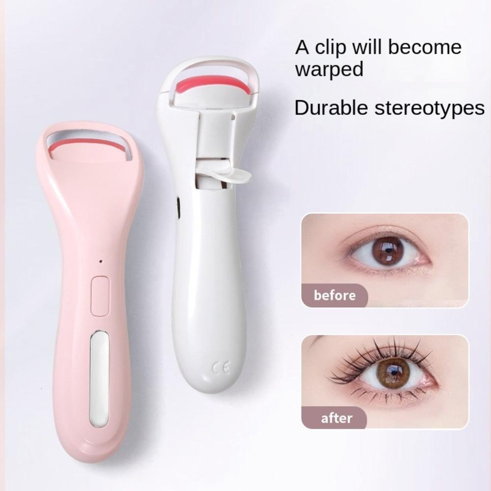 with 3 Temperature Electric Eyelash Curler Fast Heating Eyelash Clip Heated Eye Lash Curlers Women рожевий
with 3 Temperature Electric Eyelash Curler Fast Heating Eyelash Clip Heated Eye Lash Curlers Women рожевий