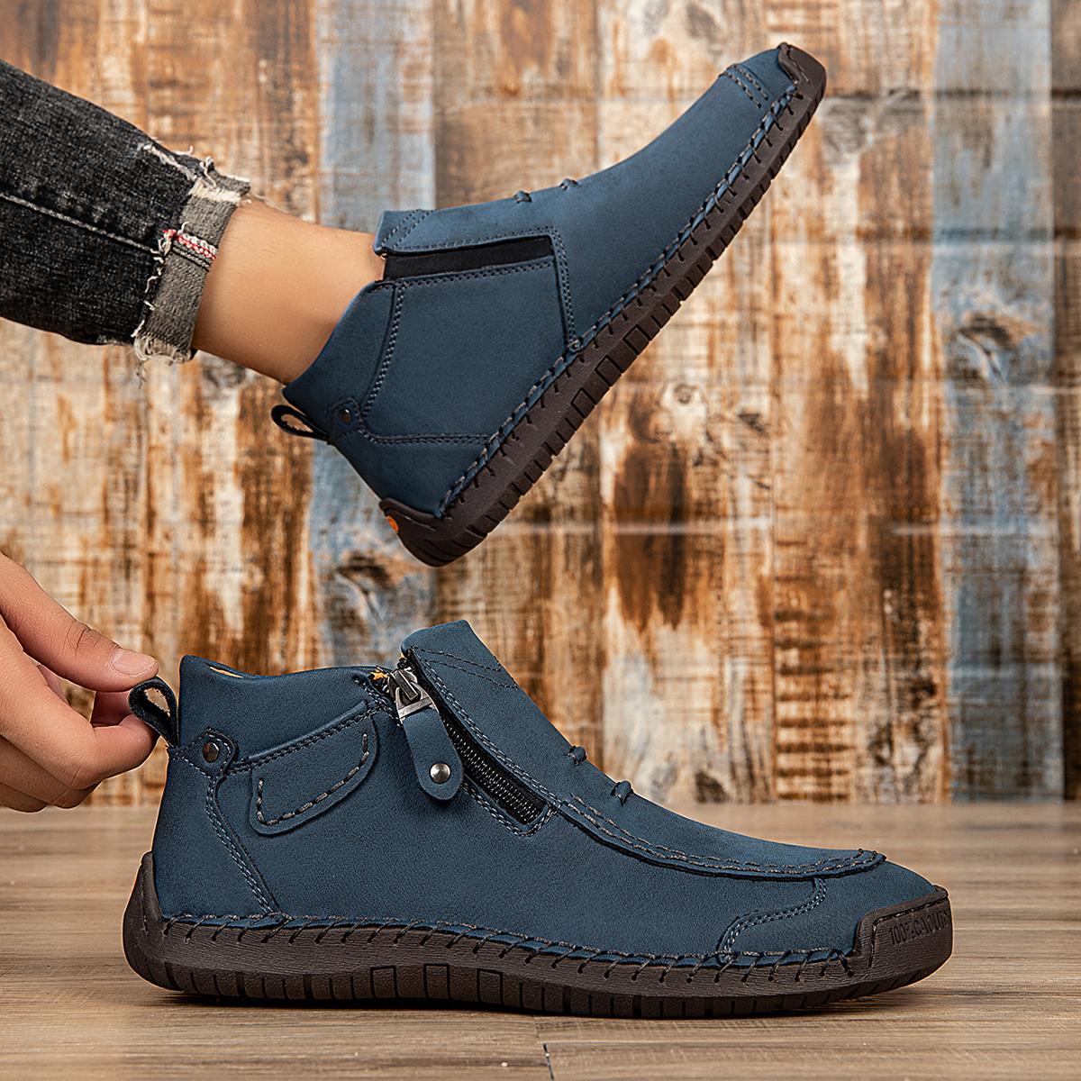 Нове Класичне Взуття Ручної Роботи зі Шкіри для Чоловіків із Дизайном на Блискавці Вуличні Кросівки Повсякденне Взуття на Плоскій Підошві Чоловіче Робоче Взуття Ботильйони 45
Нове Класичне Взуття Ручної Роботи зі Шкіри для Чоловіків із Дизайном на Блискавці Вуличні Кросівки Повсякденне Взуття на Плоскій Підошві Чоловіче Робоче Взуття Ботильйони 45