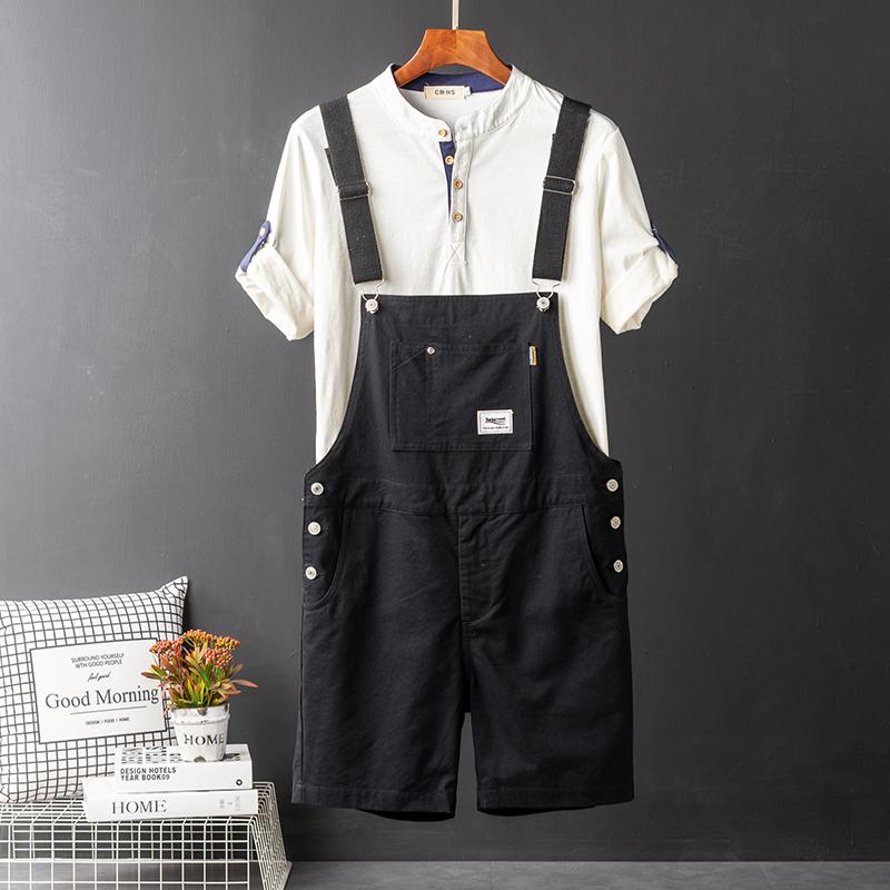 Men s Retro Bib Shorts Men s Summer Loose Straight Casual Workwear Shorts 5XL темно-синього кольору
Men s Retro Bib Shorts Men s Summer Loose Straight Casual Workwear Shorts 5XL темно-синього кольору