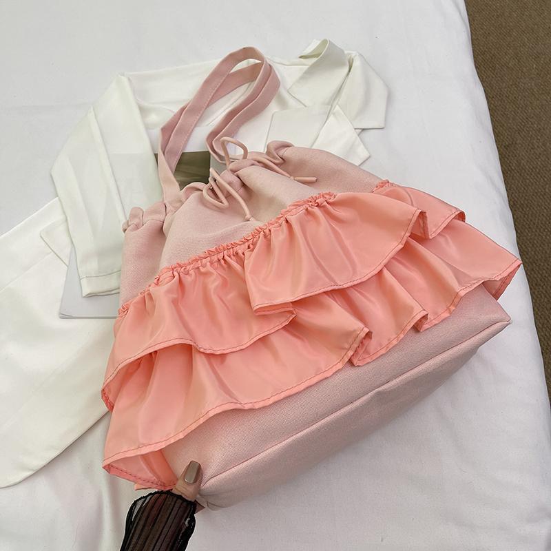 2026 New Fresh Style Canvas Women s Bag with Cake Skirt Design Casual Single Shoulder Princess Skirt Cloth Bag Fashionable
2026 New Fresh Style Canvas Women s Bag with Cake Skirt Design Casual Single Shoulder Princess Skirt Cloth Bag Fashionable