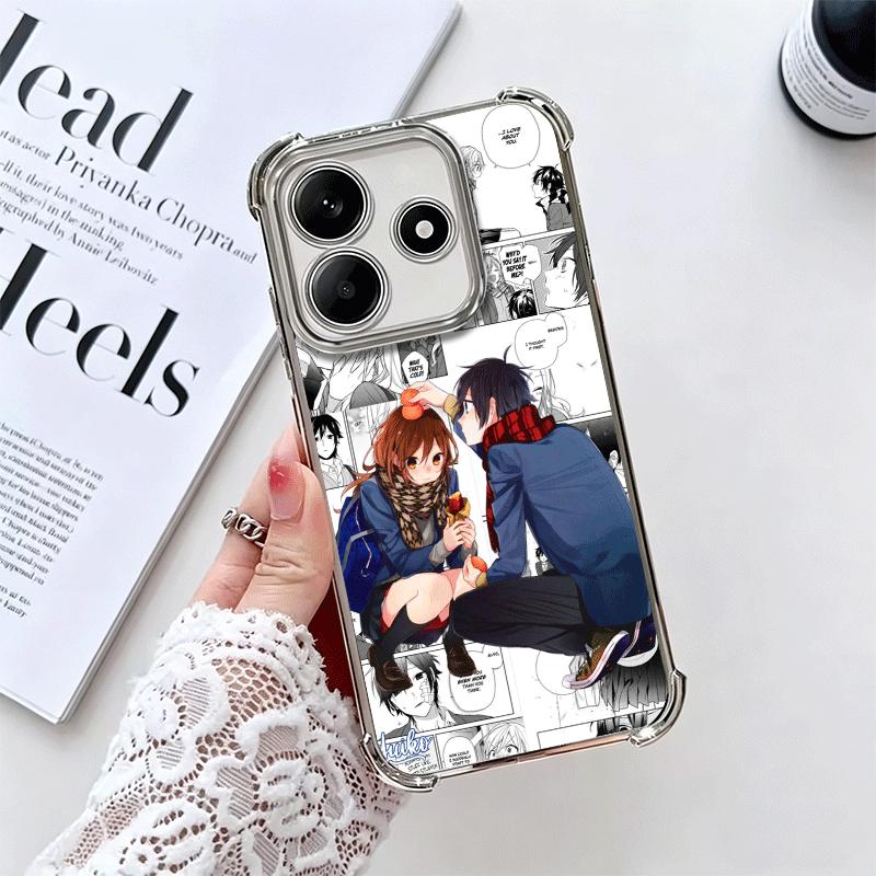Мягкий чехол для телефона с аниме Horimiya для Xiaomi Redmi Note 14 15 Pro Plus 13 12 11S 11T 5G 10 9S 9 Покрытие Защита от падения Fundas Redmi Note 14 Pro 5G
Мягкий чехол для телефона с аниме Horimiya для Xiaomi Redmi Note 14 15 Pro Plus 13 12 11S 11T 5G 10 9S 9 Покрытие Защита от падения Fundas Redmi Note 14 Pro 5G